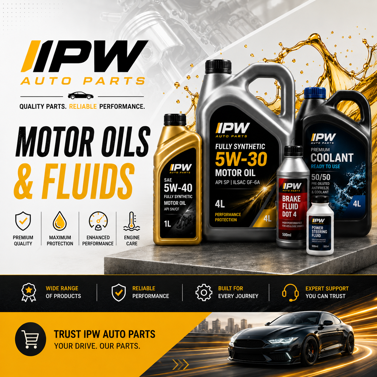 Motor Oils & Fluids