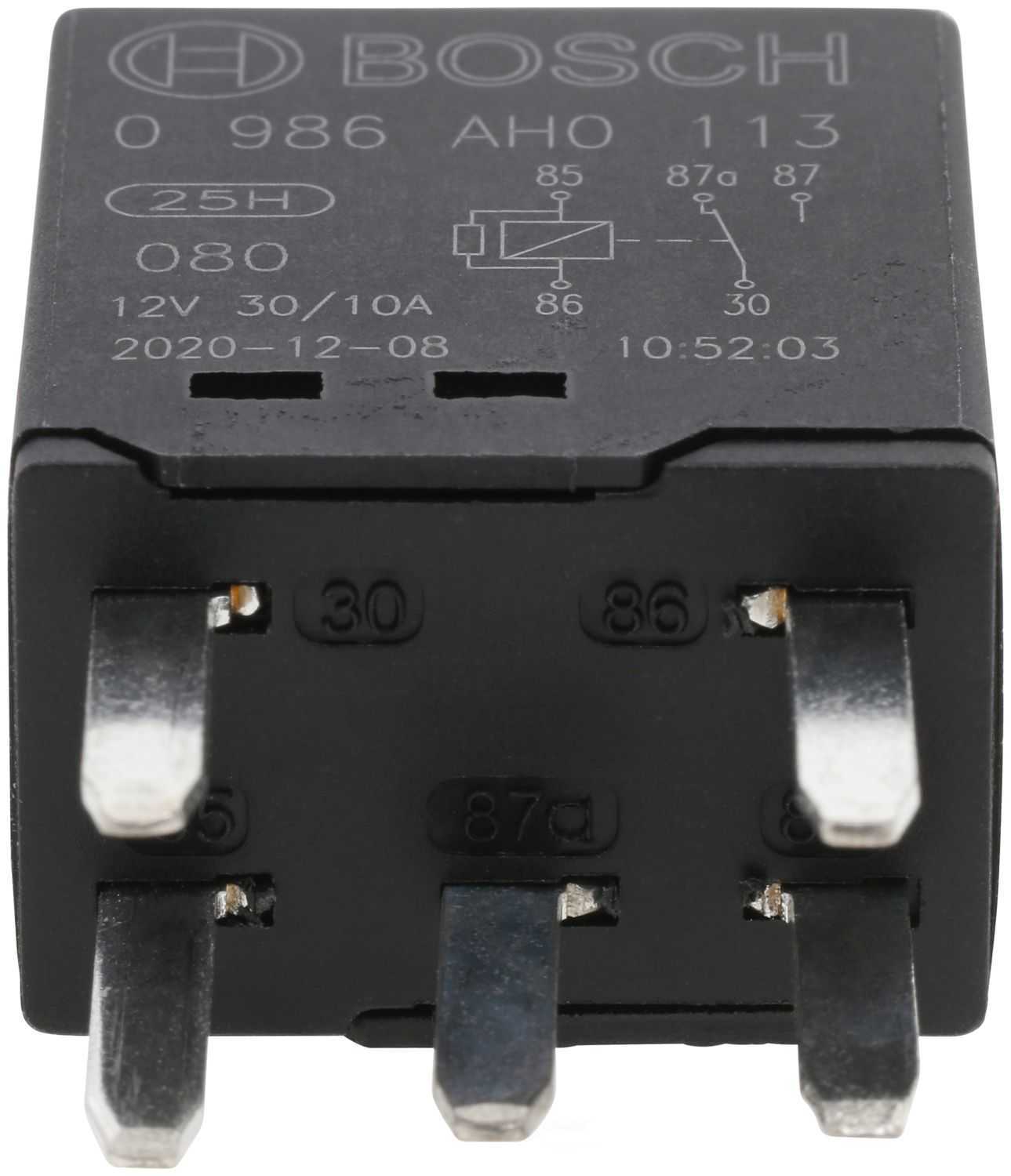 Bosch 0986AH0113 - Relay - Horn / Starter / Fuel Pump