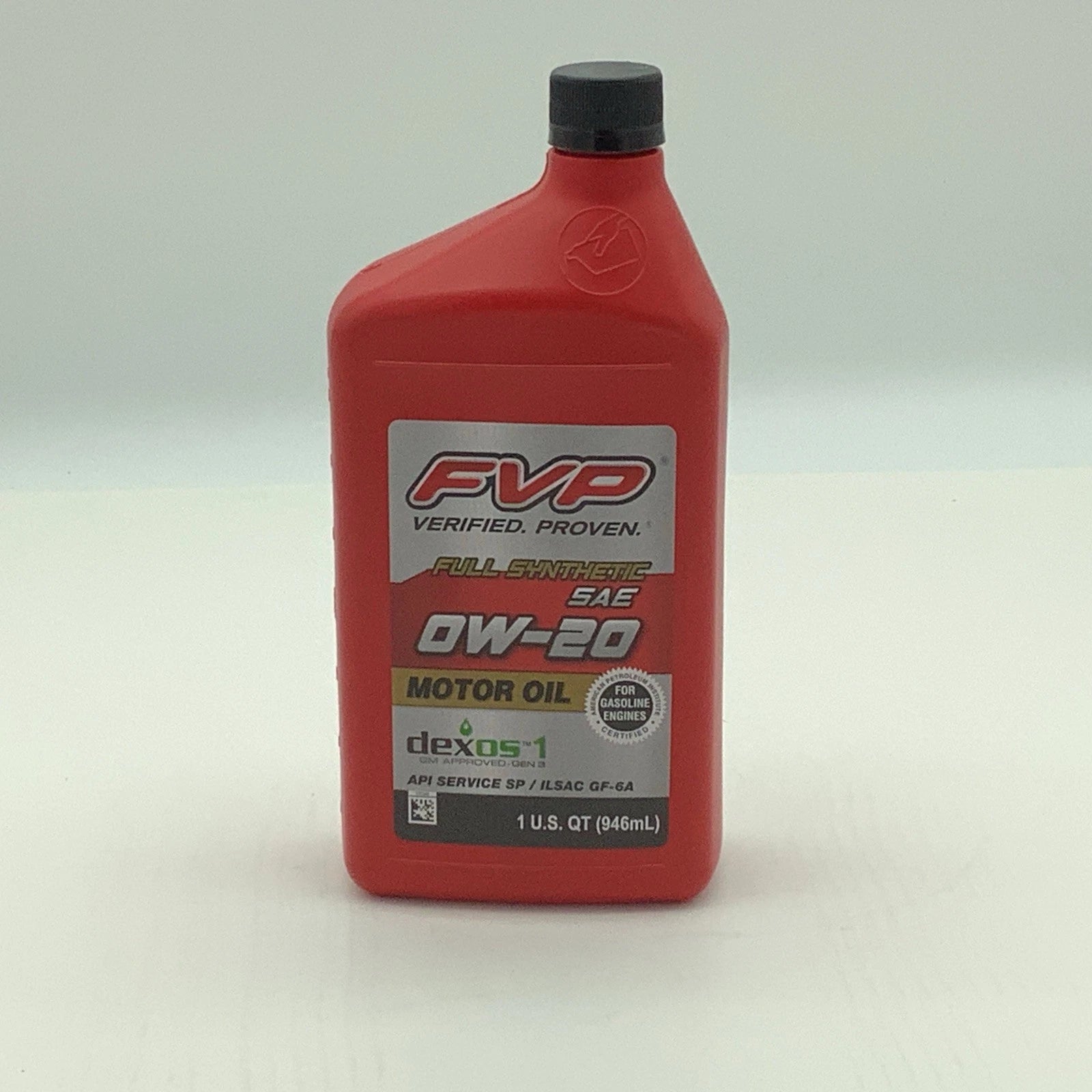 (6 pack) FVP Full Synthetic SAE 0W-20 Motor Oil, 6 Quarts, Advanced Protection