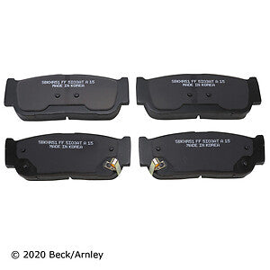 Rr OE Brake Pads  Beck/Arnley  089-1725