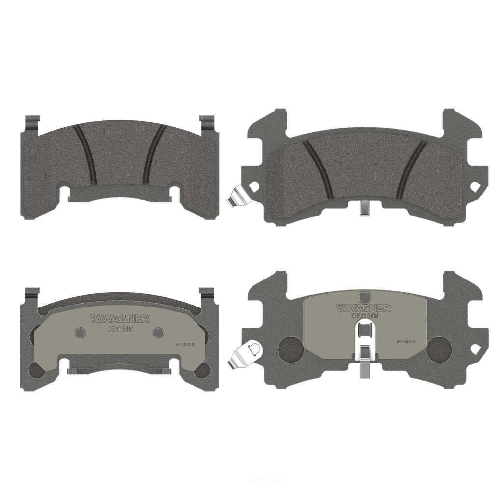Frt Premium Ceramic Brake Pads  Wagner  OEX154M