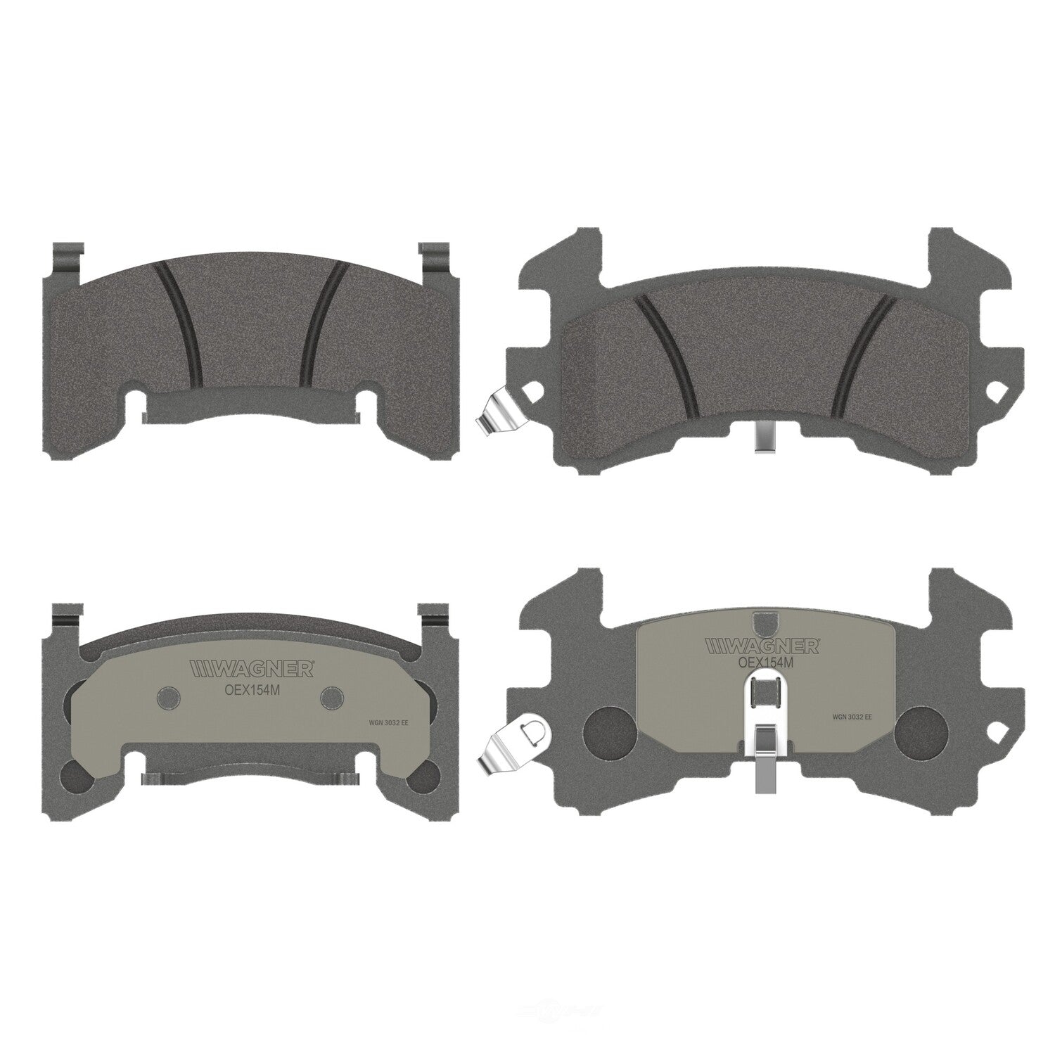 Frt Premium Ceramic Brake Pads  Wagner  OEX154M