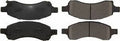Frt Super Prem Ceramic Brake Pads  Centric Parts  105.11691