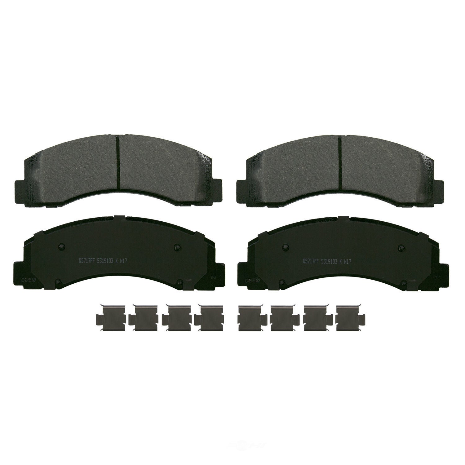 Wagner New Quickstop Ceramic Brake Pad ZD2087