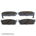 Rr Prem Brake Pads  Beck/Arnley  085-1483