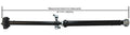 Reman Drive Shaft Assy  Cardone Industries  65-1022