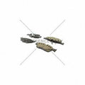 Frt Super Prem Ceramic Brake Pads  Centric Parts  105.18380