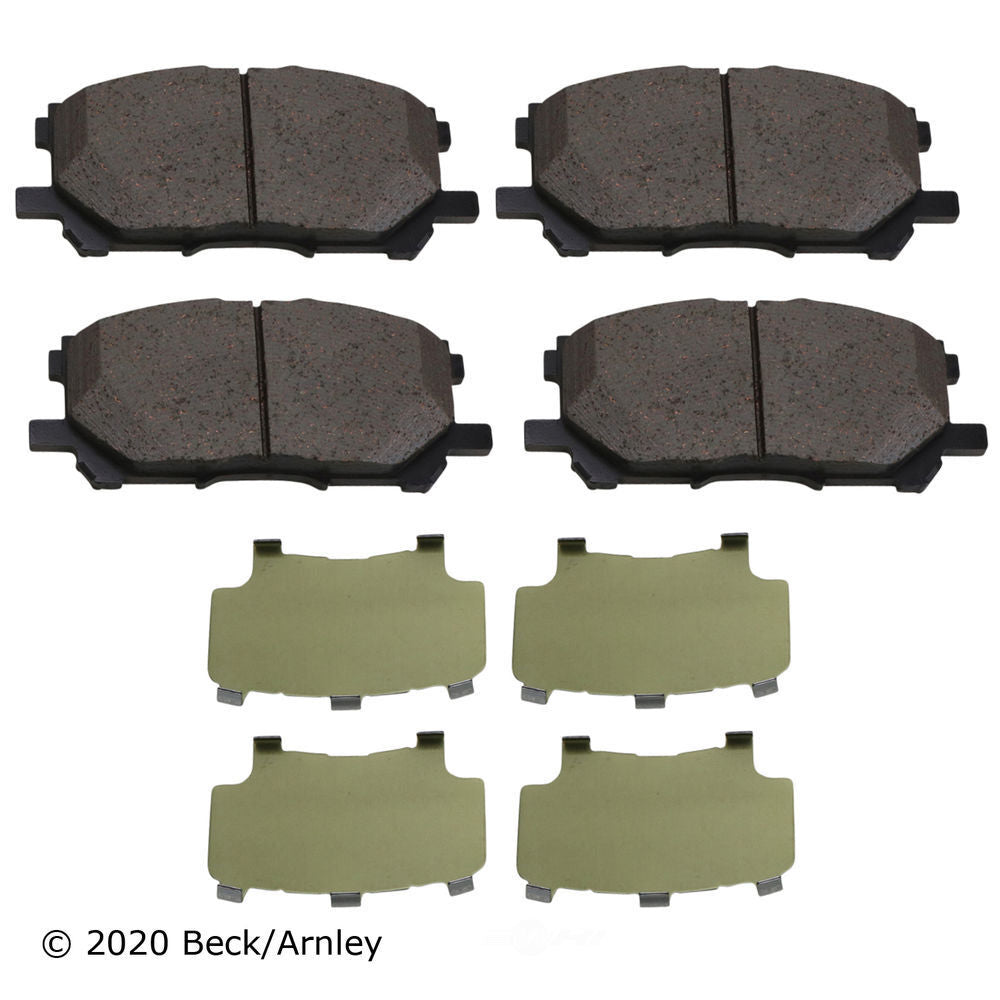 Frt OE Brake Pads  Beck/Arnley  089-1805