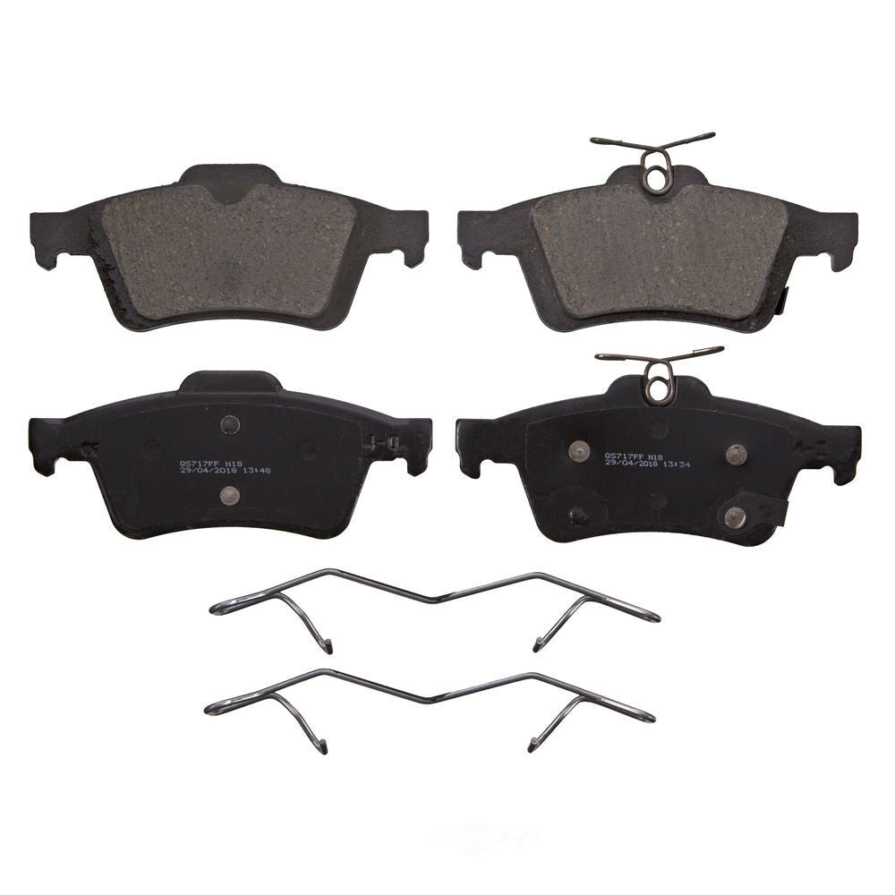 Rr Ceramic Brake Pads  Wagner  ZD1564A