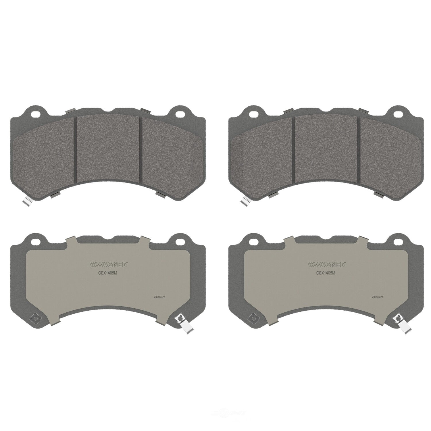 Frt Premium Ceramic Brake Pads  Wagner  OEX1405M