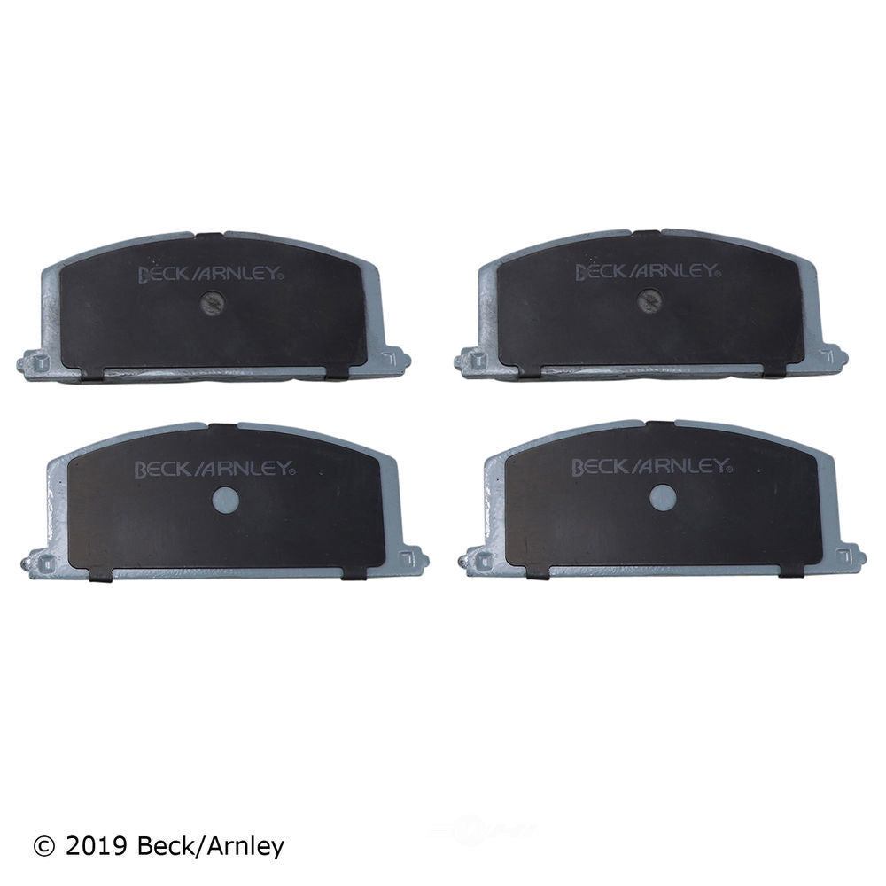 Frt Prem Brake Pads  Beck/Arnley  085-1220