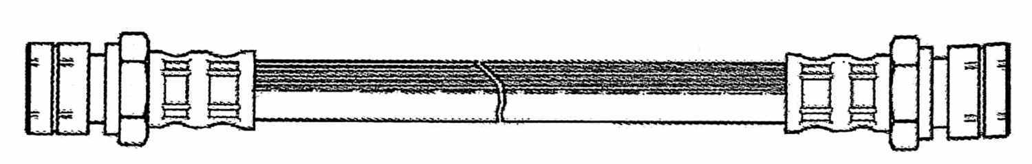 Rr Brake Hose  Centric Parts  150.37304