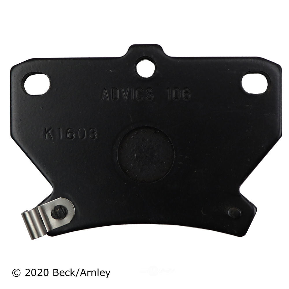 Rr OE Brake Pads  Beck/Arnley  089-1636