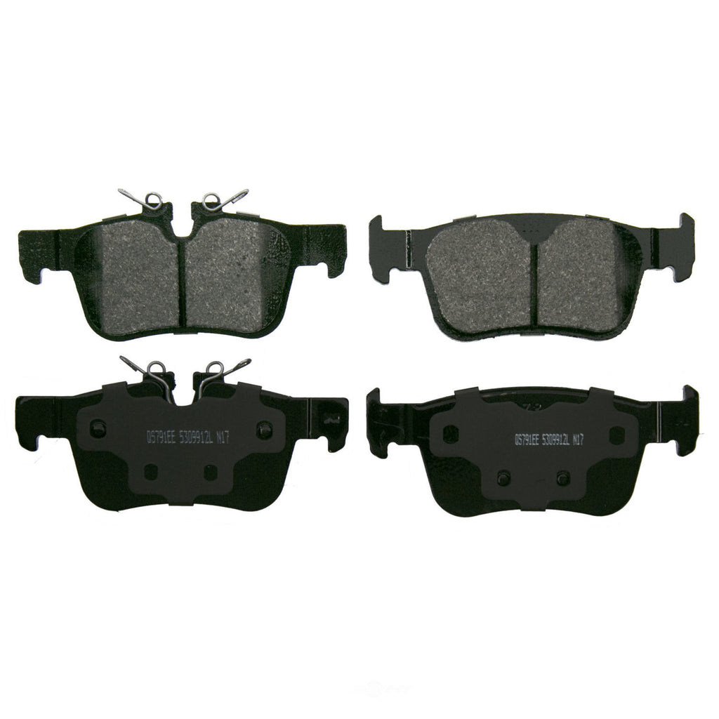 Rr Semi-Met Brake Pads  Wagner  ZX1938