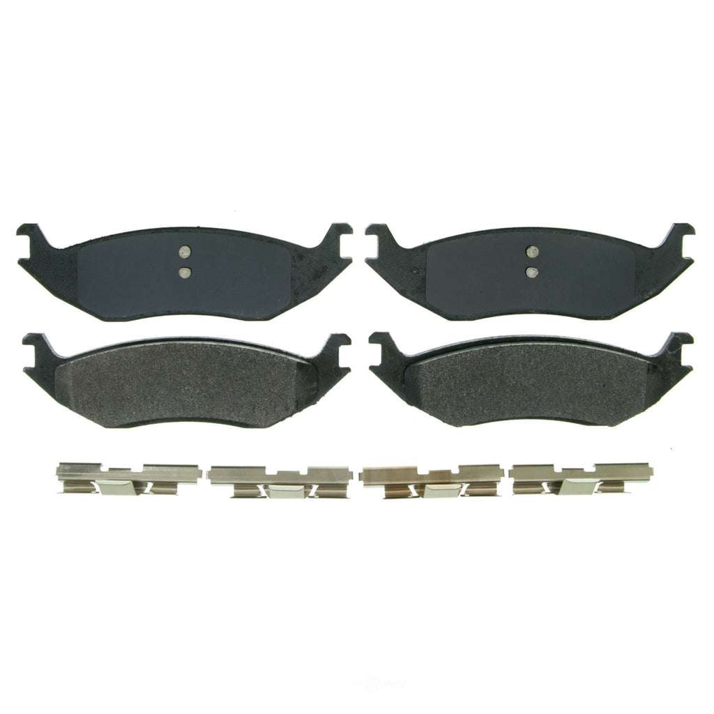 Rr Semi-Met Brake Pads  Wagner  ZX967A