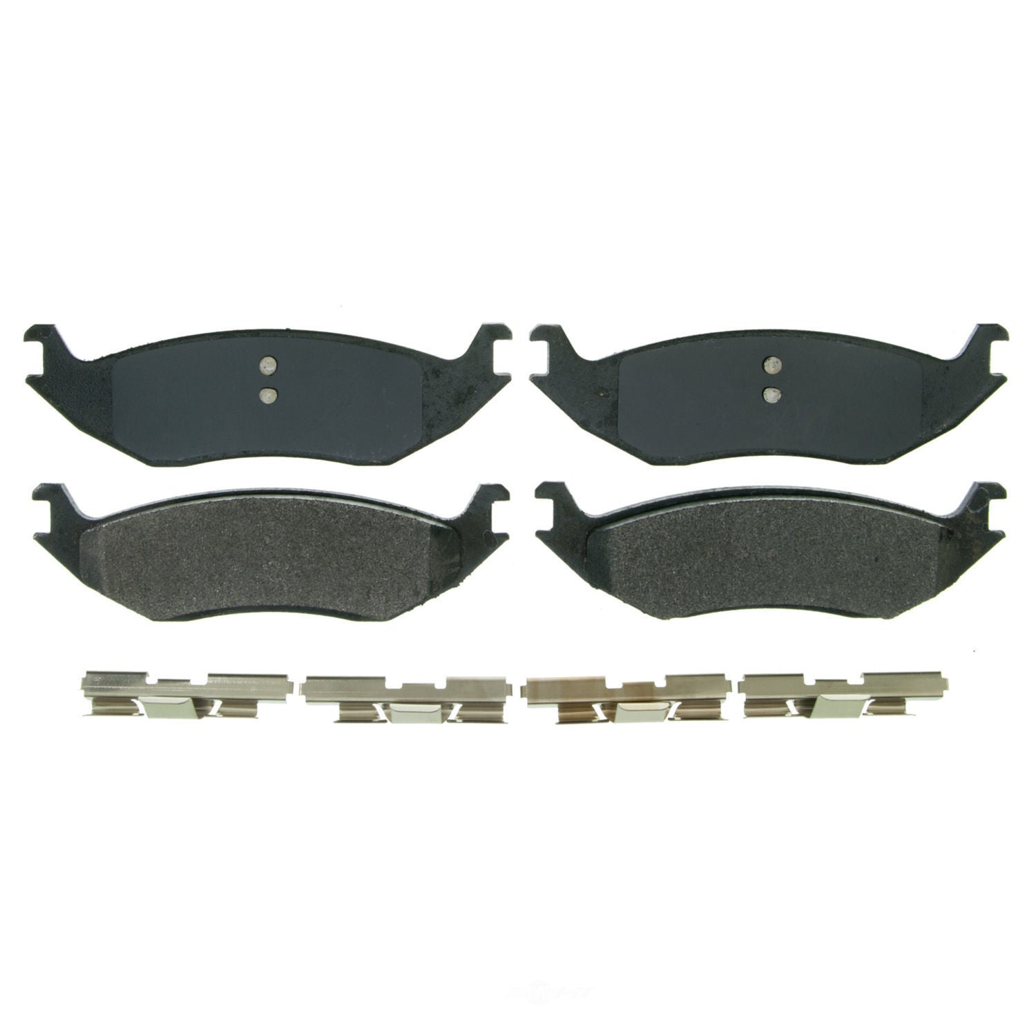 Rr Semi-Met Brake Pads  Wagner  ZX967A