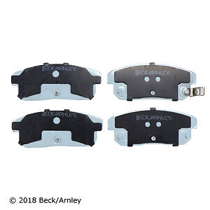 Rr Prem Brake Pads  Beck/Arnley  085-1663