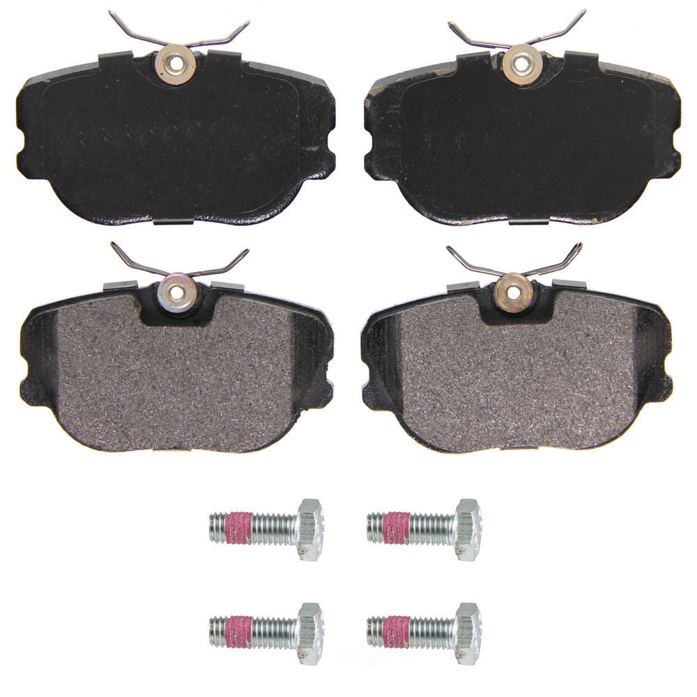 Rr Semi-Met Brake Pads  Wagner  ZX493A