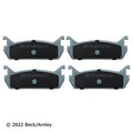 Rr Prem Brake Pads  Beck/Arnley  085-1389