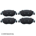 Frt Prem Brake Pads  Beck/Arnley  085-1743