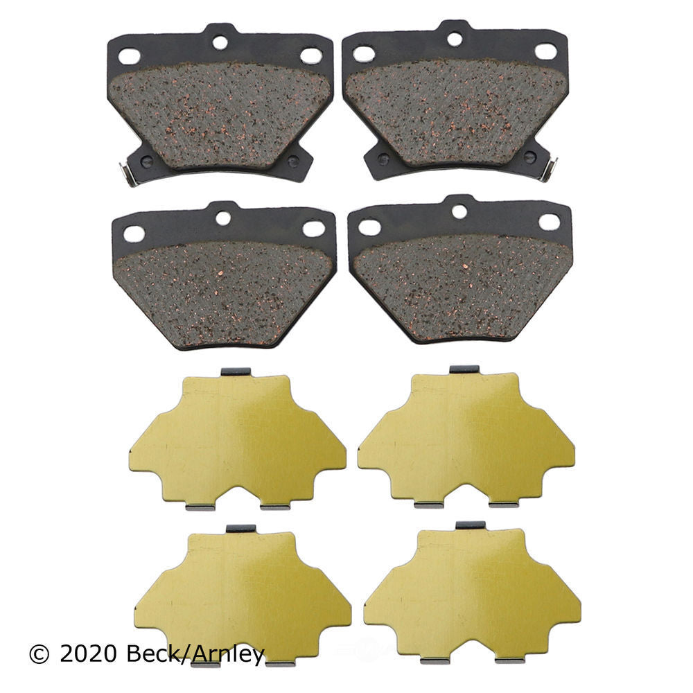 Rr OE Brake Pads  Beck/Arnley  089-1636