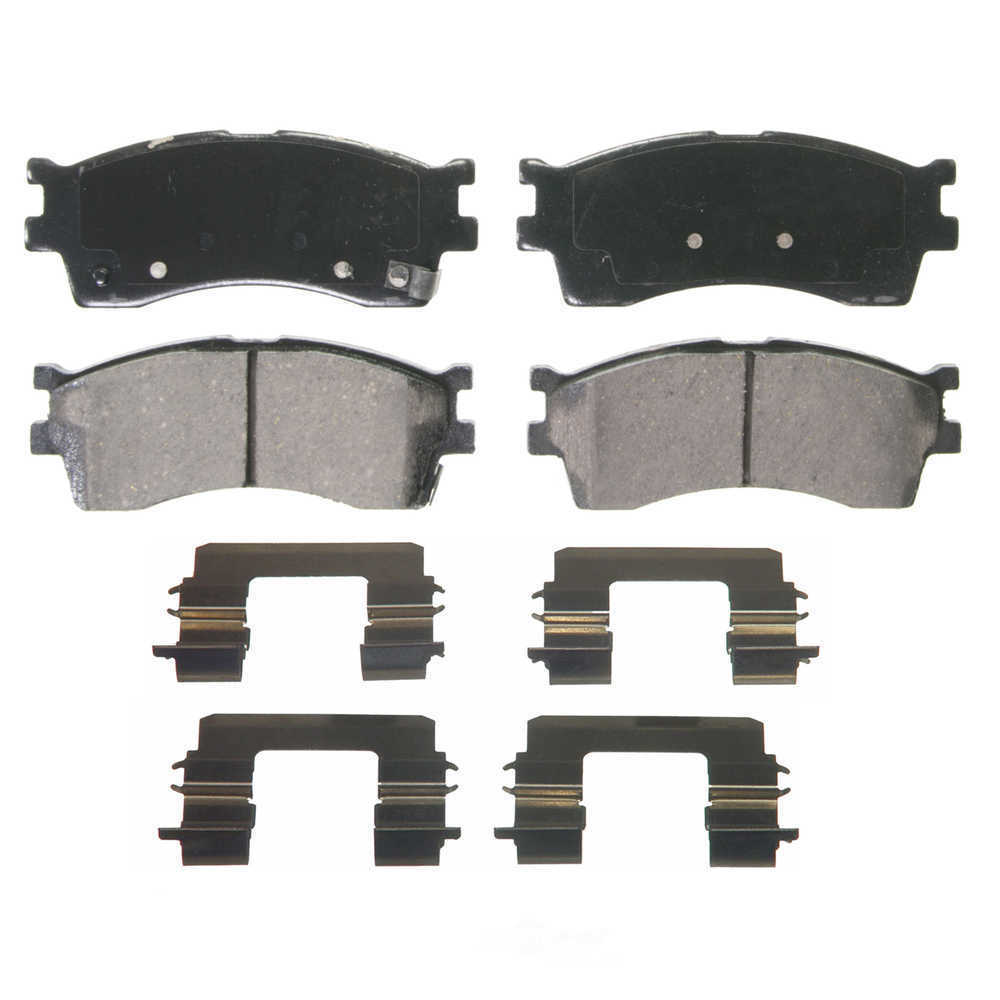 Frt Ceramic Brake Pads  Wagner  ZD889