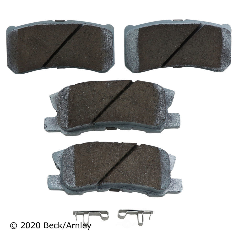Rr Prem Brake Pads  Beck/Arnley  085-1847