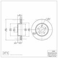 Frt Disc Brake Rotor  DFC  604-42020