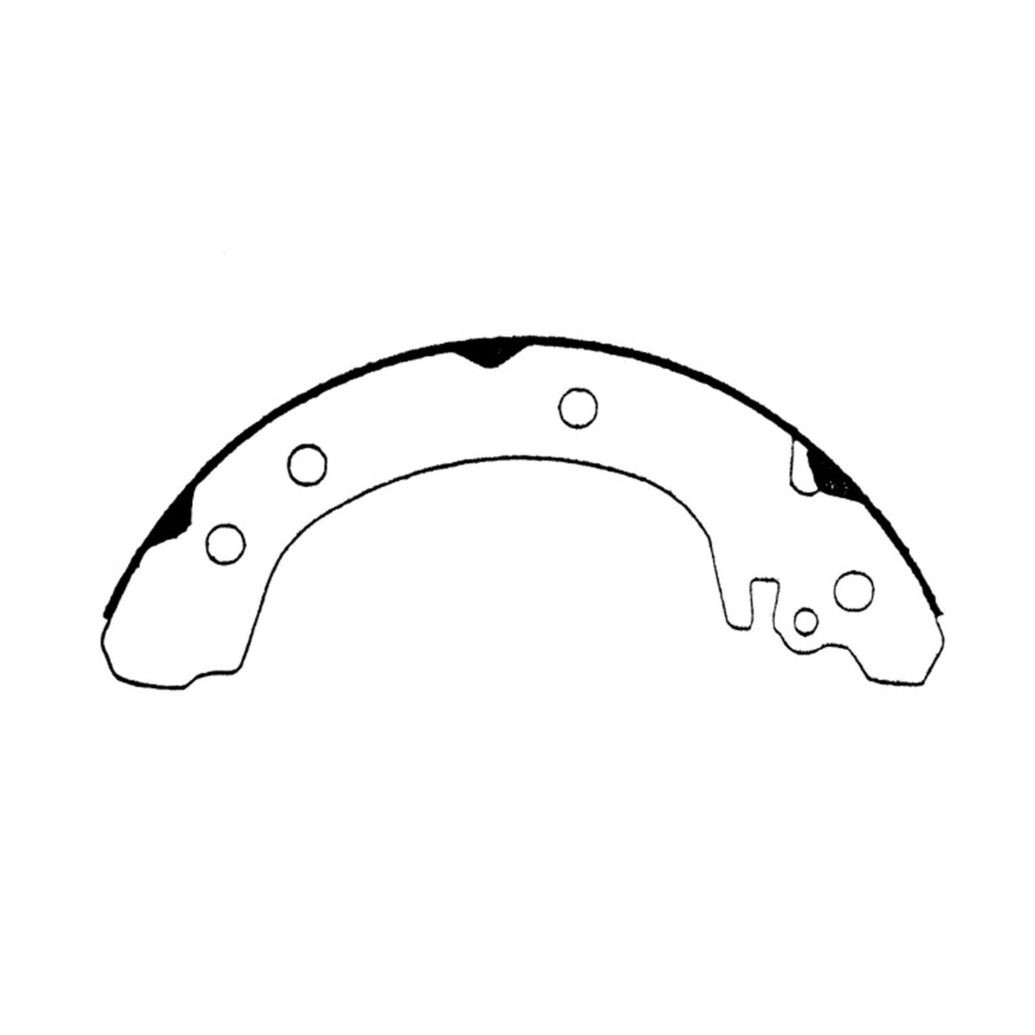 Rr Premium Brake Shoes  Centric Parts  111.06370