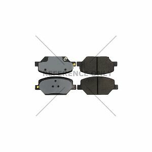 Frt Super Prem Ceramic Brake Pads  Centric Parts  105.18860