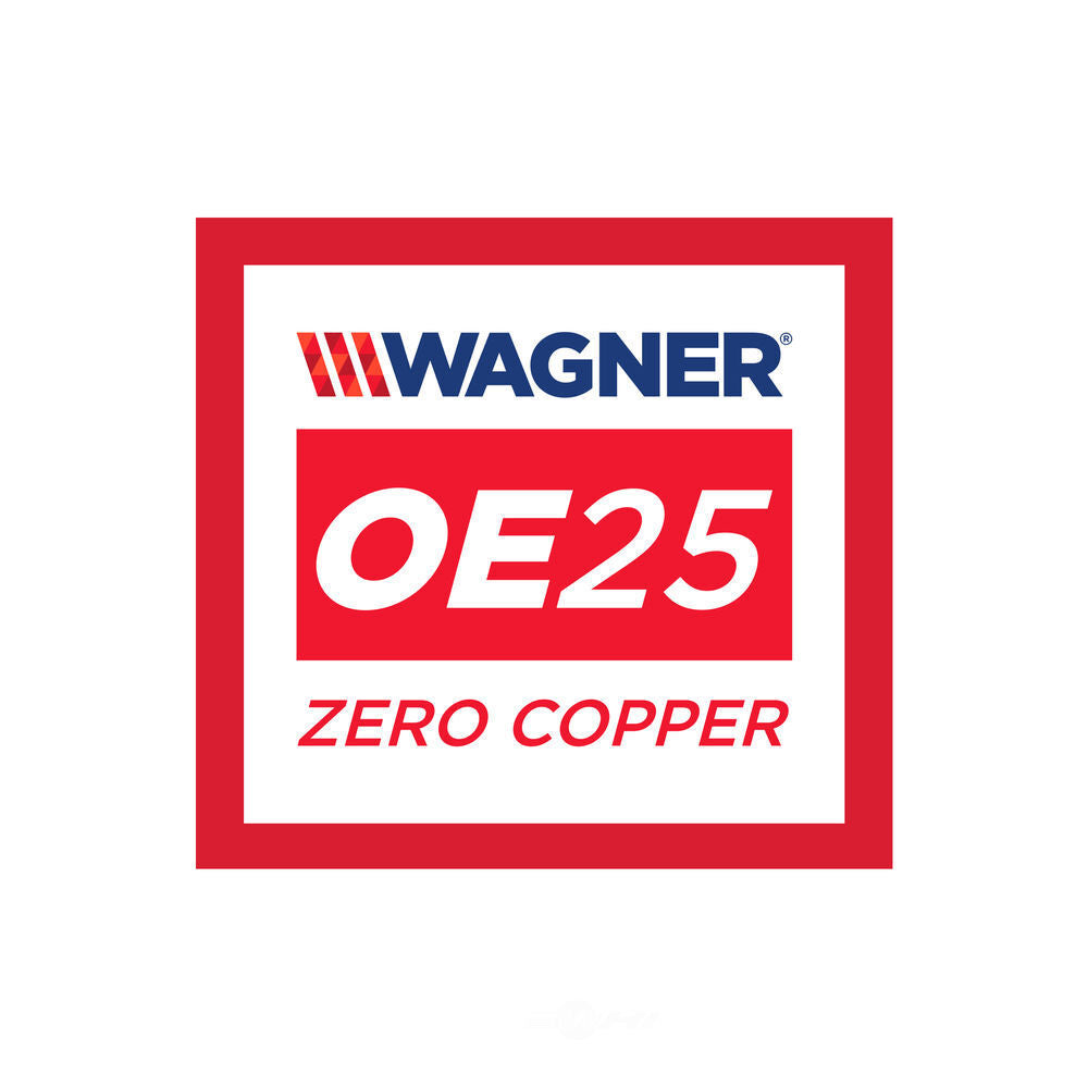 Wagner Premium OEX Ceramic Brake Pad OEX1650