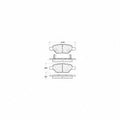 Rr Severe Duty Semi-Met Prem Brake Pad  Centric Parts  106.10330