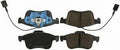 Frt Super Prem Ceramic Brake Pads  Centric Parts  105.17211