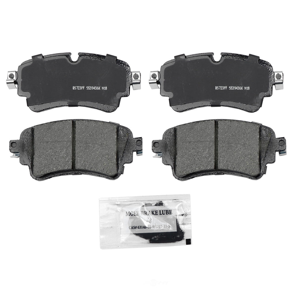 Rr Ceramic Brake Pads  Wagner  ZD1898