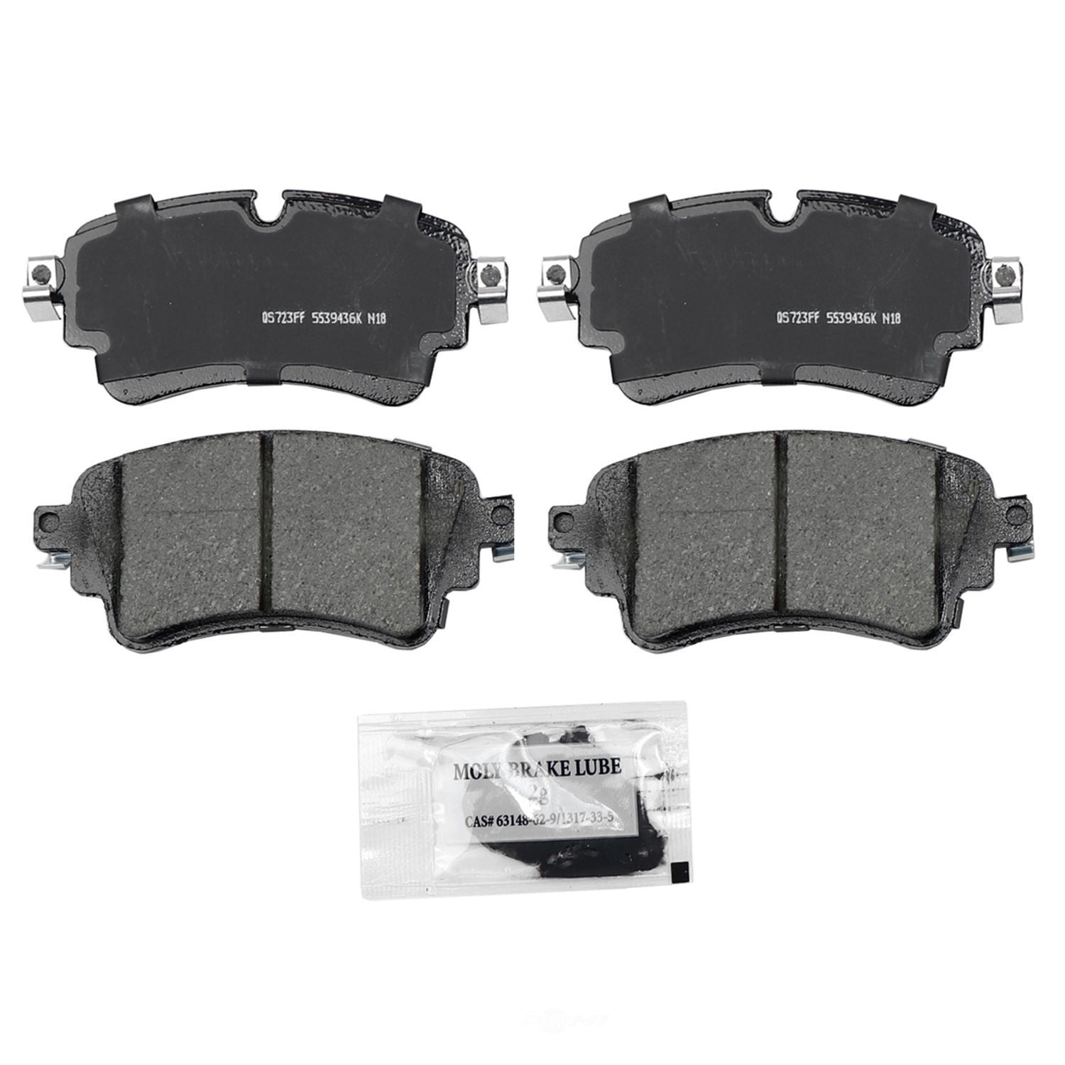 Rr Ceramic Brake Pads  Wagner  ZD1898