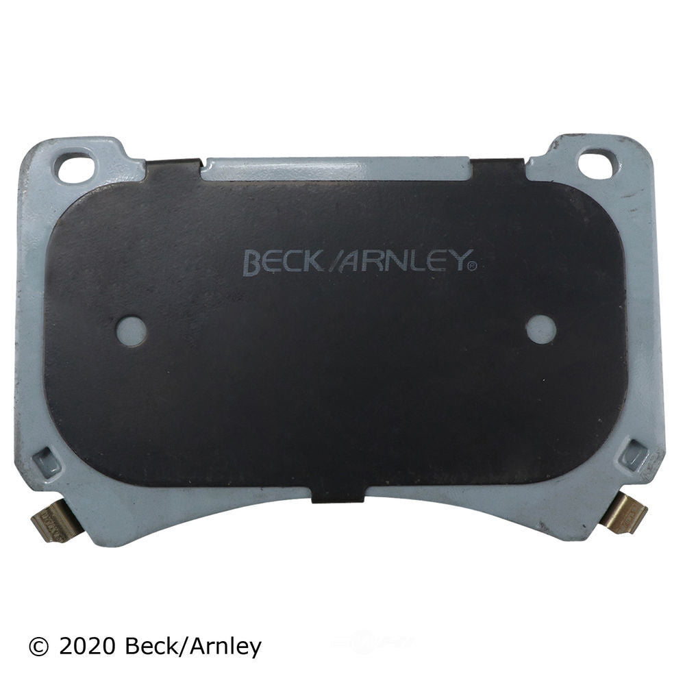 Frt Prem Brake Pads  Beck/Arnley  085-1826