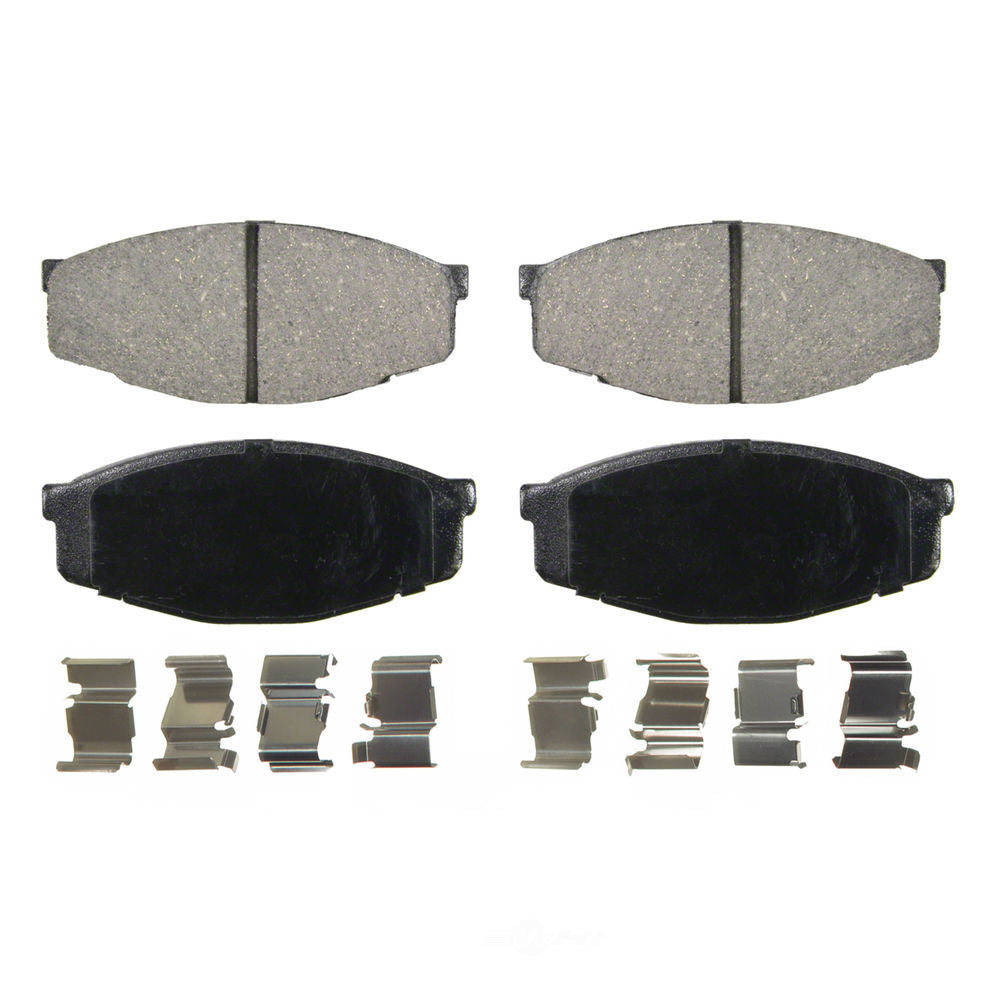 Frt Ceramic Brake Pads  Wagner  ZD207