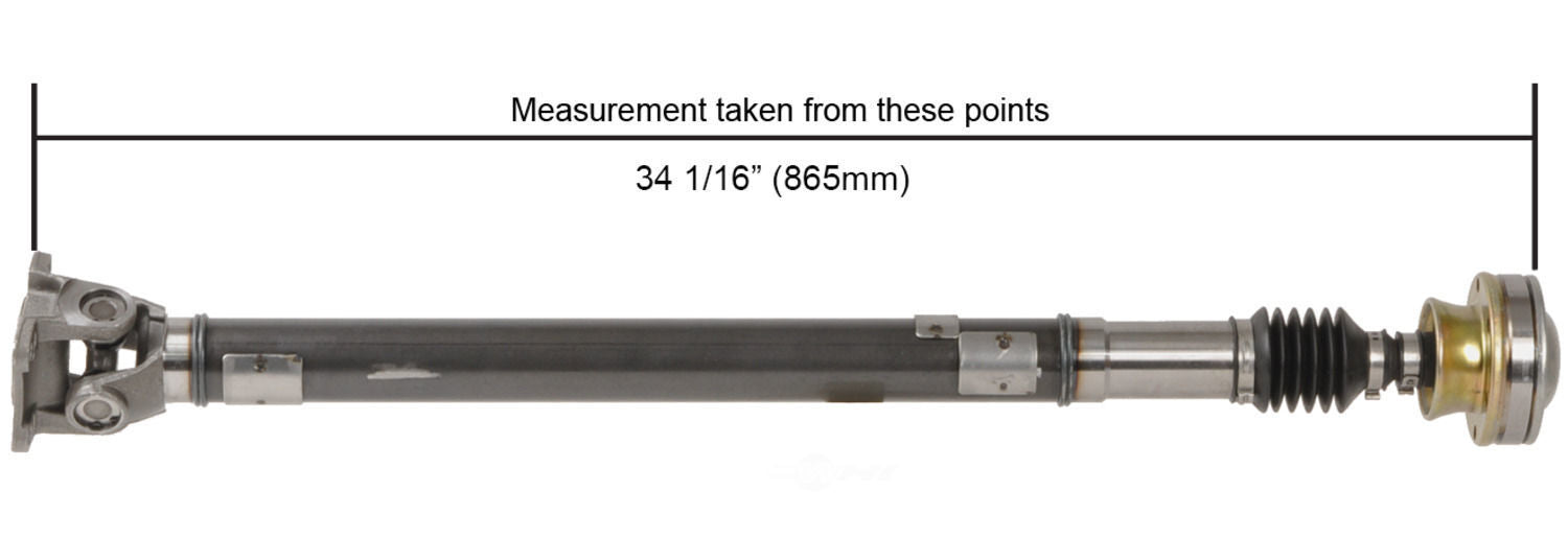 Reman Drive Shaft Assy  Cardone Industries  65-3004