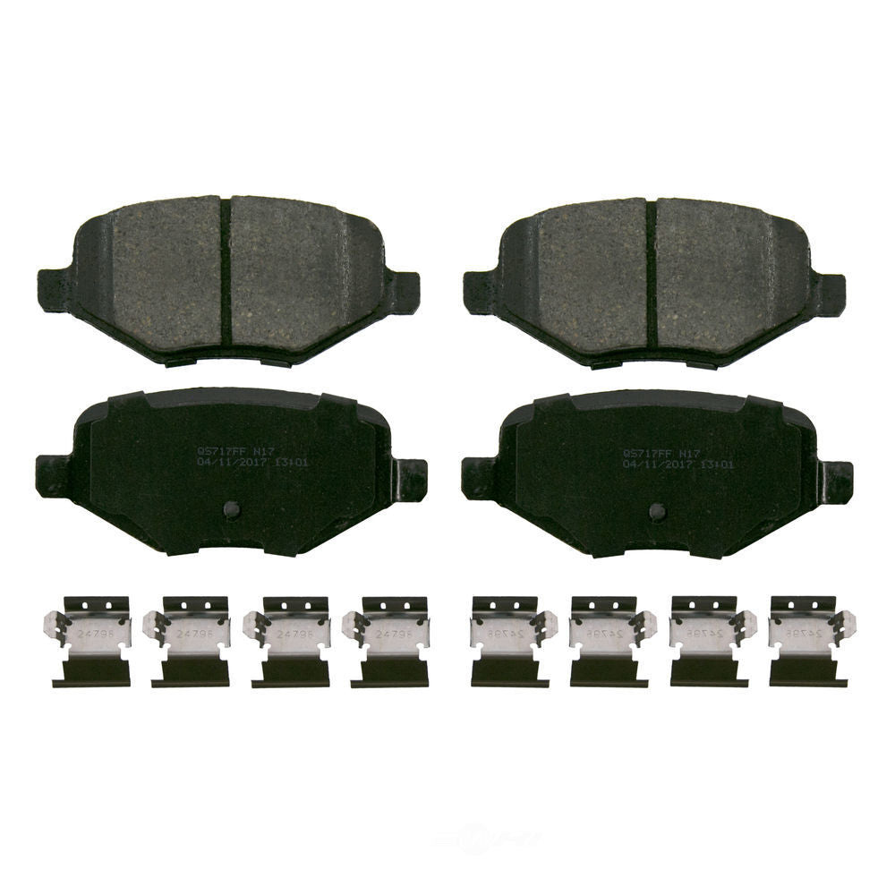 Rr Ceramic Brake Pads  Wagner  ZD1754