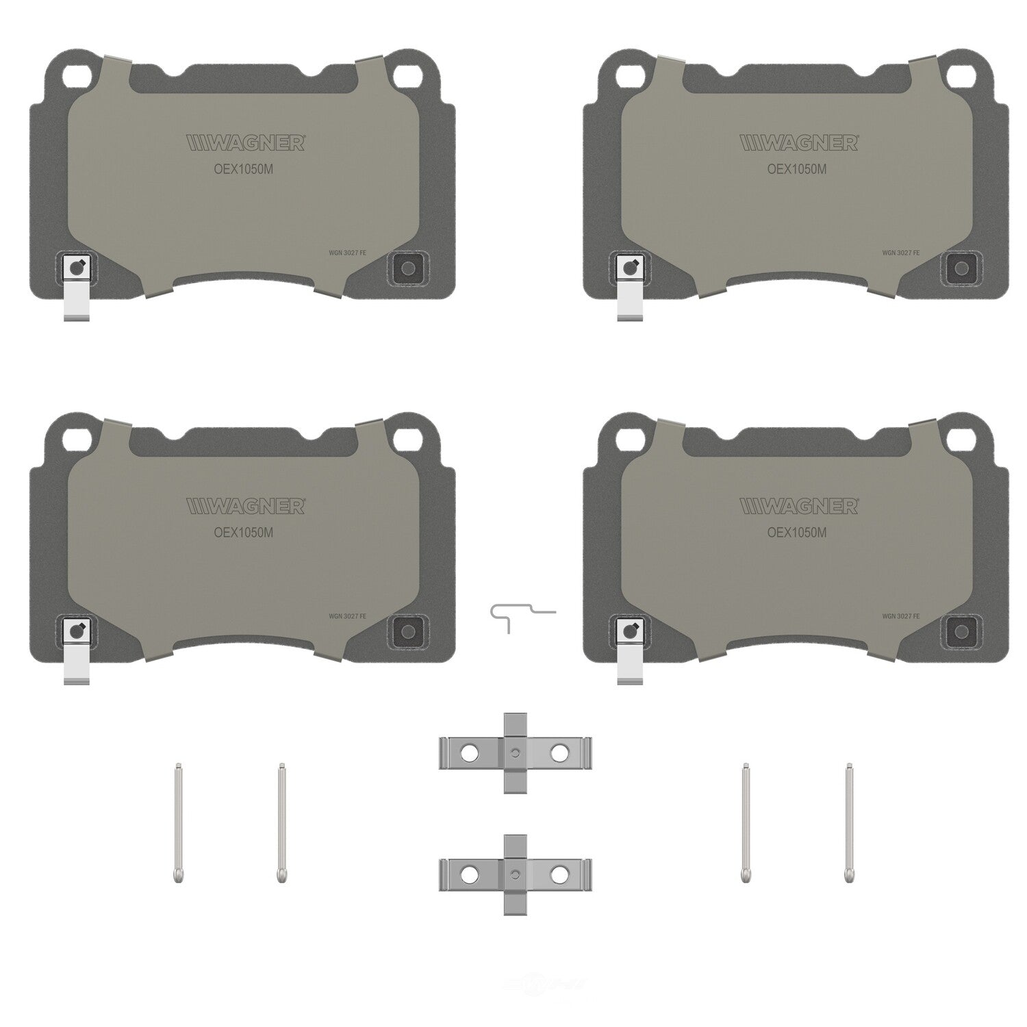 Frt Premium Ceramic Brake Pads  Wagner  OEX1050M