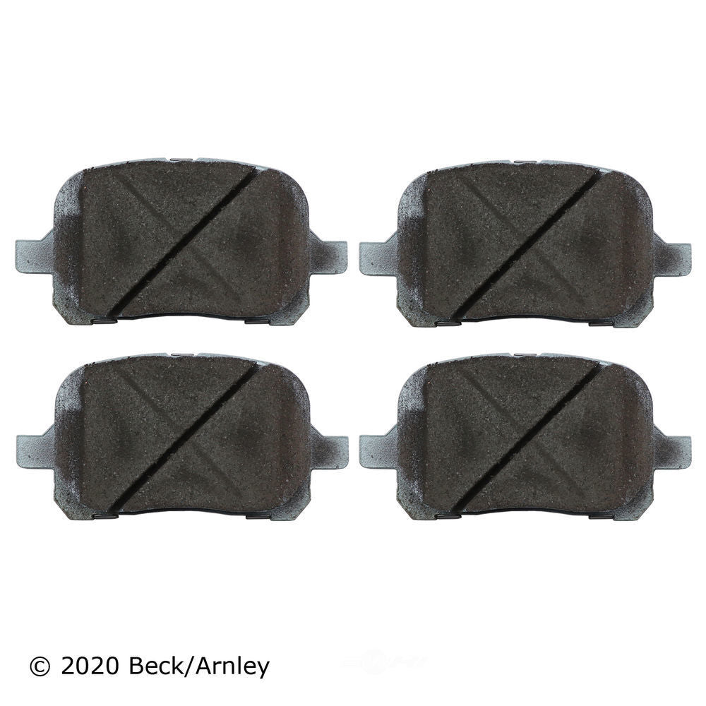 Frt Prem Brake Pads  Beck/Arnley  085-1538