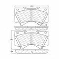 Frt Severe Duty Semi-Met Prem Brake Pads  Centric Parts  106.13030