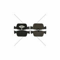 Frt Super Prem Semi-Met Brake Pads  Centric Parts  104.19240