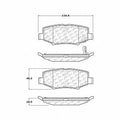 Rr Severe Duty Semi-Met Prem Brake Pad  Centric Parts  106.12740