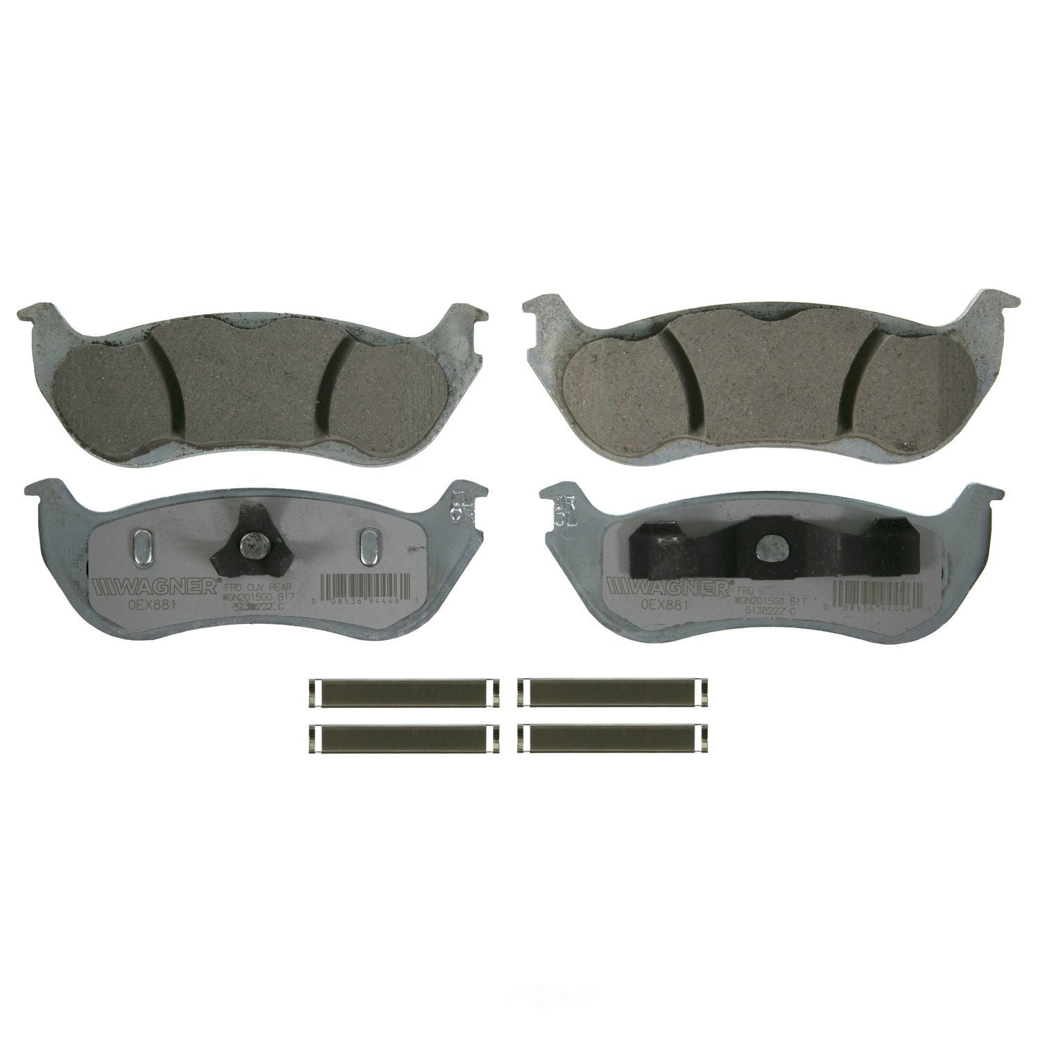 Wagner Premium OEX Ceramic Brake Pad OEX881