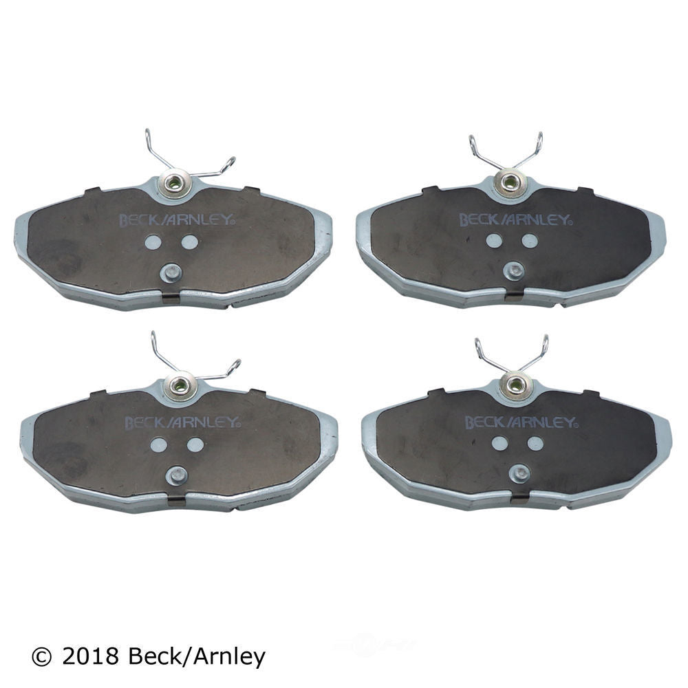 Rr Prem Brake Pads  Beck/Arnley  085-1650