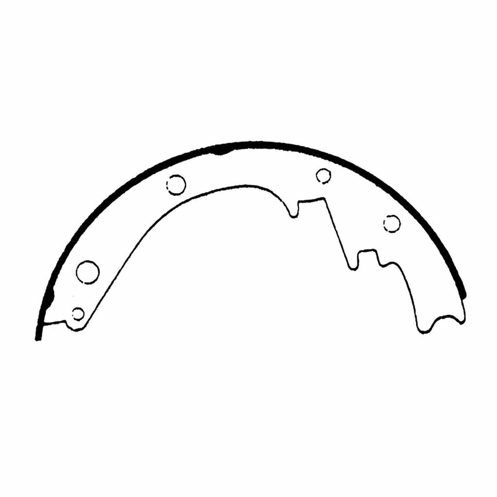 Rr Premium Brake Shoes  Centric Parts  111.04730