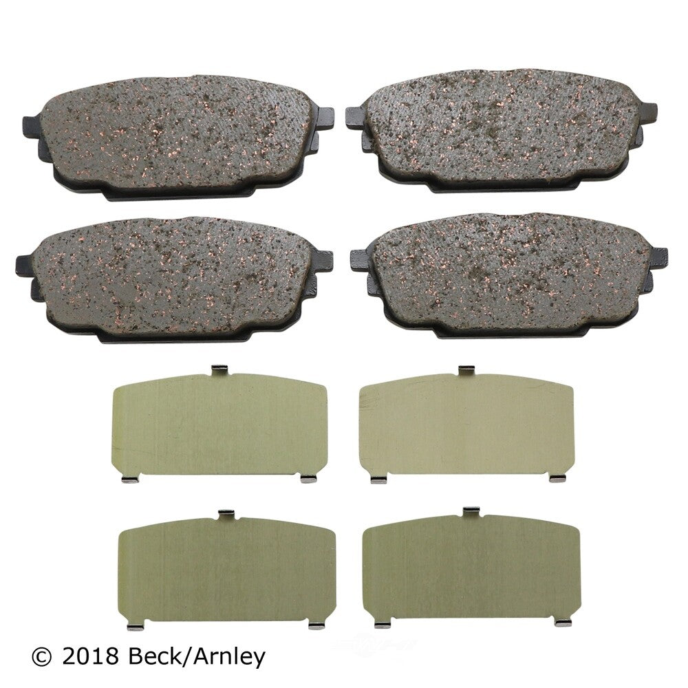 Rr OE Brake Pads  Beck/Arnley  089-1782