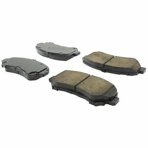 Frt Super Prem Ceramic Brake Pads  Centric Parts  105.13740