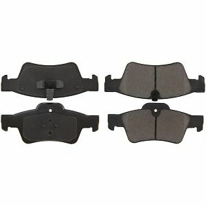 Rr Super Prem Ceramic Brake Pads  Centric Parts  105.11220